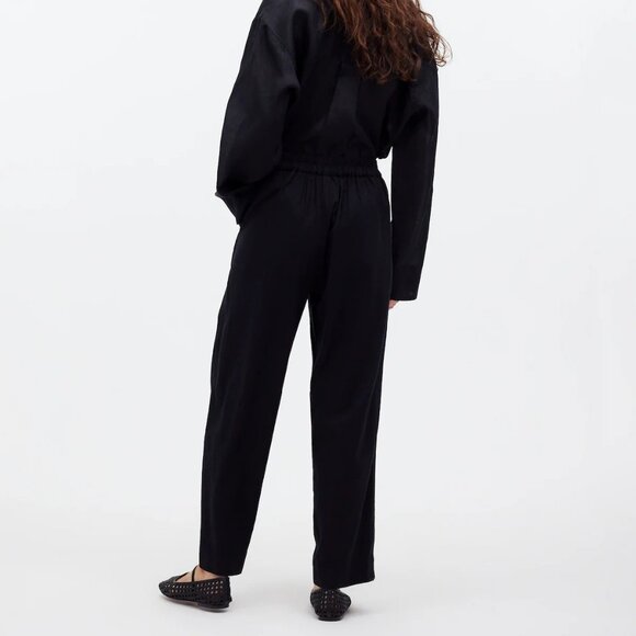 Madewell Pull-On Straight Crop Pant 2 - Picture 3 of 11